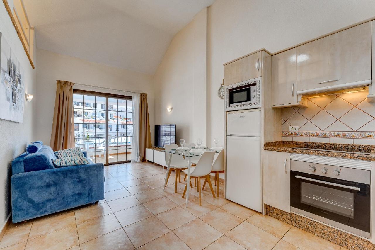 Pretty 1B Apartment In Diamantes 2, Heated Pool Los Cristianos  Dış mekan fotoğraf
